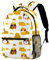 Eslifey Cartoon Space Rockets Alien Leichter Schulrucksack Klassischer Reiserucksack für Damen Teenager, Farbe 12