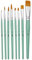 Pinceau Pebeo - 8 pinceaux assortis en polyamide doré