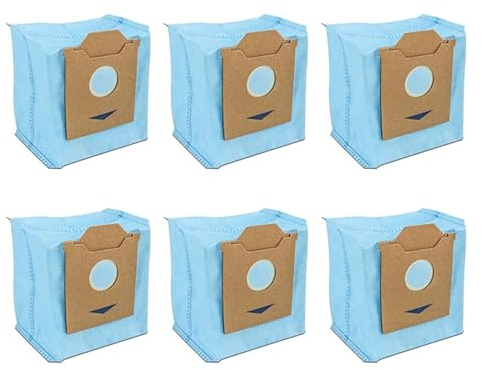 Chuancheng 6 Stück Staubsaugerbeutel für Yeedi Cube für Yeedi CC Roboter Staubsauger Reiniger Ersatzteile Ersatz