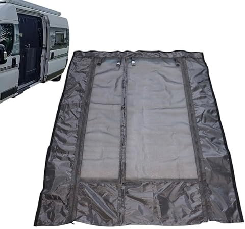 DUNSBY Universal Magnetic Screen Sliding Door Flyscreen Mesh Van Fly Net Transporter Insect Screen Car Net Mesh Mosquito Net Sun Protector