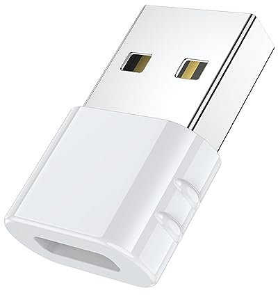 Adaptador USB C hembra a USB macho, adaptador USB tipo C a USB 2.0, convertidor para laptop, teclado de PC, 480 Mbps