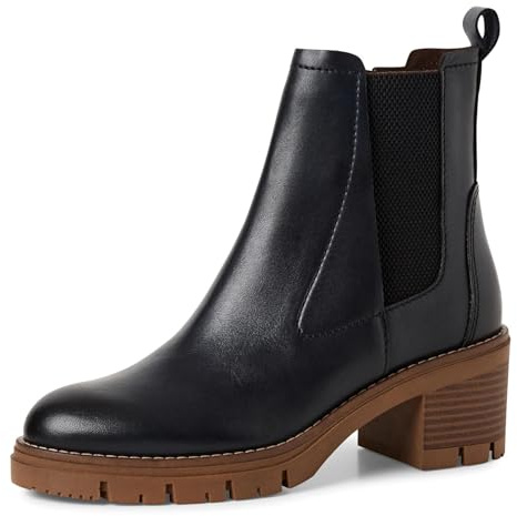 Marco Tozzi Damen 2-25451-45 Chelsea-Stiefel, Navy, 39 EU