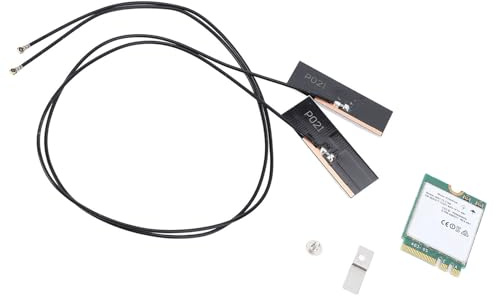 MENDUNER 8260NGW AC Wireless-Netzwerkkarte, NGFF M.2-Schnittstelle, 867 Mbit/s Laptop-Modul, Bluetooth 4.2 für Wins 7 8 10, Integrierte Antenne, Extrem Niedrige Latenz, Verbesserung der