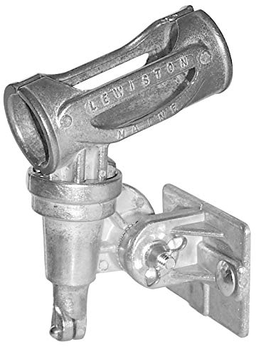 Down-East D-11 Rutenhalter zum Anschrauben, silber