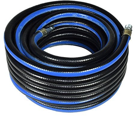 15m 50 Feet Compressor Airline Hose 10mm Internal Soft Rubber 3/8 BSP Thread