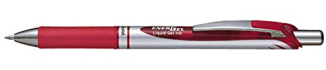 Pentel Liquid GelTintenroller Energel BL77, rot BL77BO