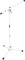 On-Stage MS7801W Telescoping Microphone Boom Stand, White