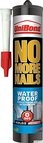 2x UniBond No More Nails Waterproof Cartridge - 300 ml