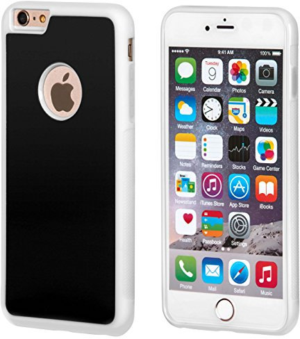 KSS Antigravitycase per vari modelli Apple/Samsung, custodia protettiva di alta qualità per una presa perfetta, iPhone 6 Plus, 6S Plus, bianco