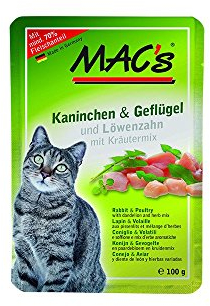 Mac's Cat Pouch, Kaninchen+Geflügel