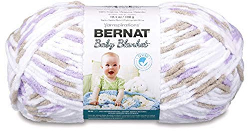 Bernat Baby Blanket Big Ball Little Lilac Dove