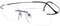 Eyekepper Titan randlose Lesebrille Leser Herren Schwarz +0.5