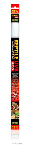 Exo Terra Reptile UVB 200, ideal für Wüstenreptilien, Leuchtstoffröhre T8, 15W, 45cm