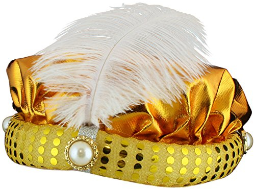 Sonia Originelli Orientalischer Hut Wunderlampe Orient Fasching Karneval Kostüm Farbe Gold