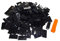 Lego® 3001 Schwarz 2x4 Steine – 100 Stück Classic Basic Bausteine – Ideal für Kreative Lego® Konstruktionen – Ideale Ergänzung für Bauvorhaben
