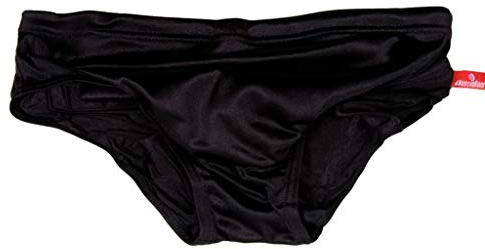 CICIYONER Herren Bademode Einfarbig Laufen Schwimmen Unterwäsche Männer Breathable Badehose Hosen Strand Badeshorts (M, Schwarz)