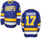 villa Hanson Brothers Hockeytrikot 16 Charlestown Chiefs 17 Jeff Slap Shot 18 Movie Hockeytrikot Blau Weiß S-3XL (17 Blau, X-Large), Blau, XL