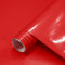 Wudnaye Papier contact rouge – Papier peint rouge brillant à décoller et à coller pour cuisine – Décoration d'armoire de 40 x 500 cm