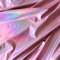 Holografische Folie, irisierend, Spandex, 2-Wege, dehnbar, 150 cm, Meterware (Rosa)
