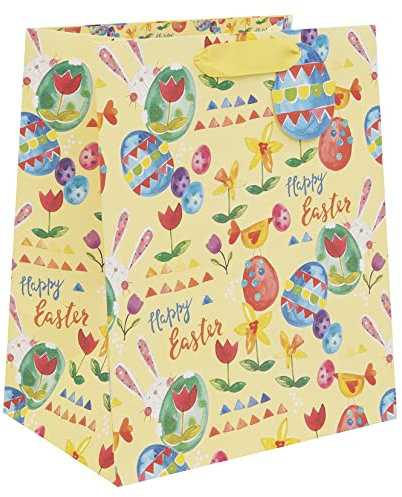 Glick Oster-Geschenktüte – große tiefe Tüte Frohe Ostern