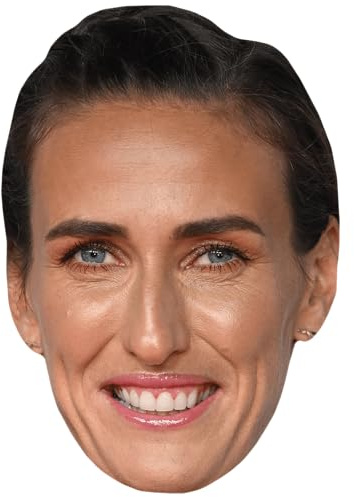 Jill Louise Scott (Smile) Maske aus Karton