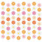 12 Stück Gänseblümchen Boho Groovy Party Supplies Hippie Party Banner Daisy Flower Garland Kit Colorful Daisy Themed Hanging Swirl for Spring Star Groovy Birthday Baby Shower Wedding Bridal Window