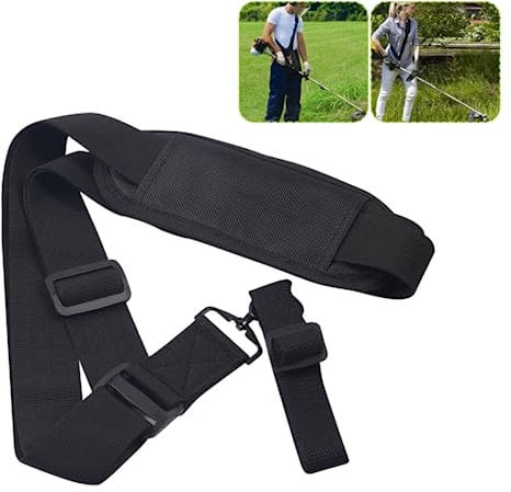 FFDASHUN Strimmer Harness - Strimmer Shoulder Strap With Padded - Grass Strimmer Belt Compatible with Most Grass Trimmer