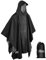 Regenponcho Damen und Herren - Regencape Wasserdicht mit Kapuze, Leichter & Wiederverwendbar 3 in 1 Multifunktional Regenjacke für Wandern, Picknick, Camping (Schwarz)