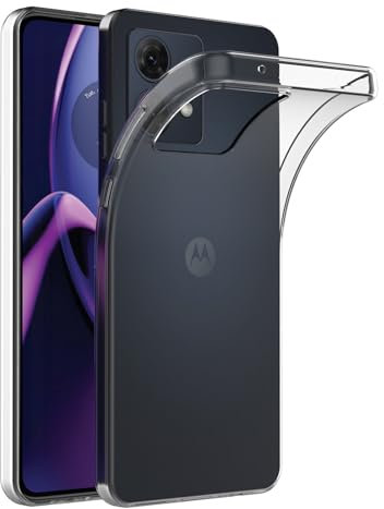 AICEK Compatible avec Motorola Moto G84 5G Coque, Transparente Silicone Etui pour Moto G84 5G Coque Housse Bumper Clear Case