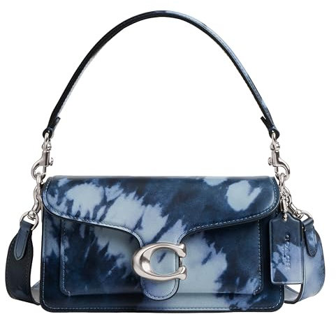COACH Schultertasche/Umhängetasche Tabby, Blau-Batik