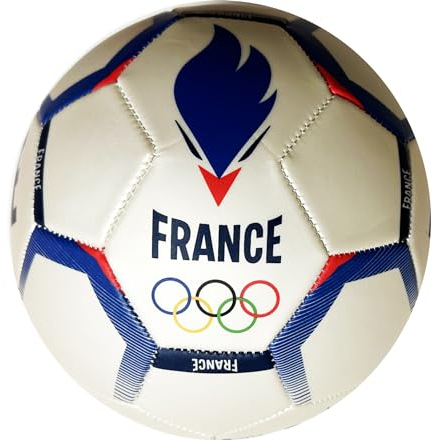 PARIS 2024 Ballon de Football Equipe de France Olympique - Collection Officielle JO Jeux Olympiques Taille 5