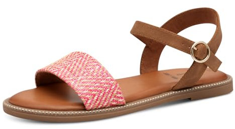 s.Oliver Damen 5-28133-42, Sandali Bassi Donna, Fucsia, 38 EU