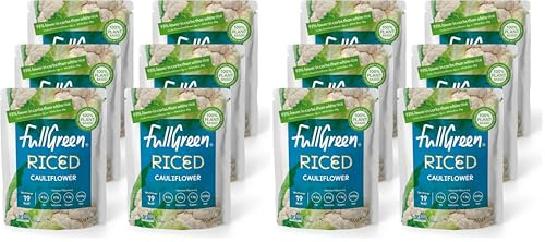 Fullgreen, Riced Cauliflower (case of 6 pouches) (Pack of 2)
