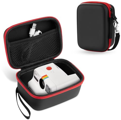 TYSORETY Case for Polaroid Go Gen 2/ Polaroid Go Mini Instant Camera, Travel Storage Bag for Polaroid Go Camera and Film Accessories (Black)