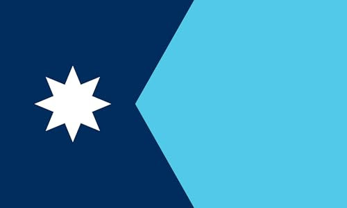 Minnesota Flagge Aufkleber – 8 x 5 cm Sticker – Wetterfest & UV-beständig – Vinyl-Sticker USA Bundesstaat – Auto, Laptop, Koffer – USA Souvenir