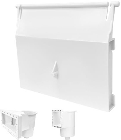 FixIdea SP1091 WB734201 Pool Skimmer Weir Door Flap Replacement for Hayward Standard & Wide Mouth Pool Skimmer Pool Skimmer Above Ground and In Ground Swimming Pools Replacement Part