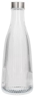 Cosy & Trendy Bouteille en verre ATLA, Transparent, 1L-Avec Bouchon