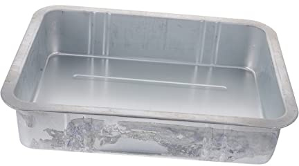 FIXOSHEE Steel Oil Drain Pan Oil Drip Tray Large Size Zinc-plated Practical Car Tool and Parts Cleaning