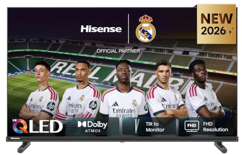 Hisense 32A5S - TV 2026 LED 32 (80 cm) HD, Smart TV VIDAA U7.6, Port USB-C (Mobile to TV), Dolby Audio & DTS HD, Bluetooth, WiFi, Noir
