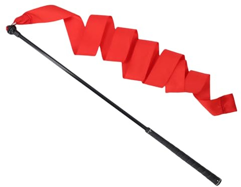 Acouto Swing Trainer Stick mit Band Verbessern Sie das Rhythmustraining der Schwunghaltung für den Innen- und Außenbereich 27 6 Zoll, der das Schwingen Zum Swing Trainer mit RibbonClub StickClub
