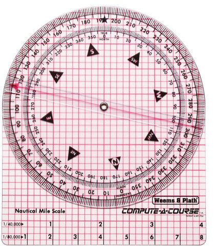 Weems & Plath Marine Navigation Compute-A-Course Multi-Purpose Plotting Tool