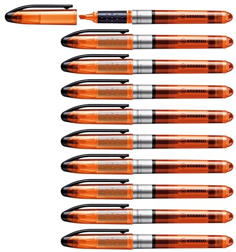 STABILO - Textmarker - NAVIGATOR | 10er Pack, orange