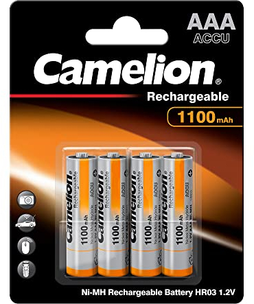 Camelion Akku Micro AAA NI-MH 1,2V / 1100mAh 4er Blister