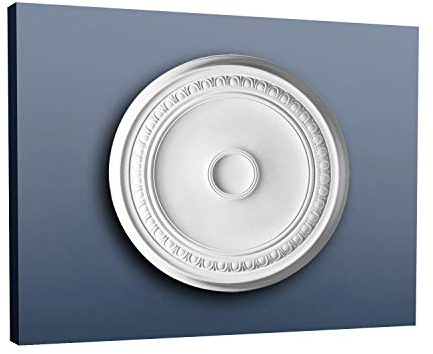 Orac Rosette R77 Ø 62 cm x 4,2 cm aus Polyurethan Hartschaum vorgrundiert