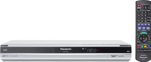 Panasonic DMR-EX84CEGS DVD- und Festplatten-Rekorder 160 GB (DVB-C/DVB-T/analog Kombituner, CI Plus, USB, HDMI Ausgang) silber