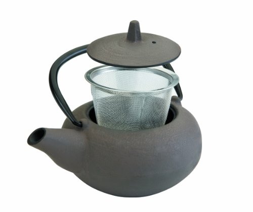 IBILI - Tetera hierro fundido Laos, 0.3 litros, Interior esmaltado, Apto para inducción