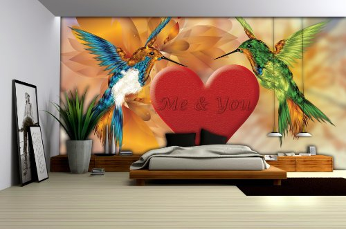Vlies Fototapete Fototapeten Wandtattoo Bild LIEBESSPRÜCHE ME UND YOU 785 VE