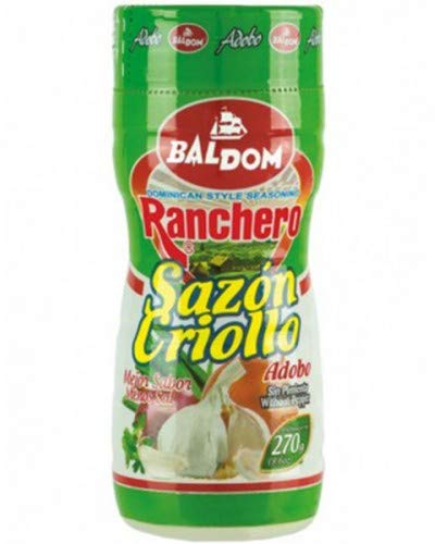 Baldom-Ranchero - Kreolisches Gewürz - Adobo - Kein Pfeffer - Gewürz nach dominikanischer Art - 270 Gramm