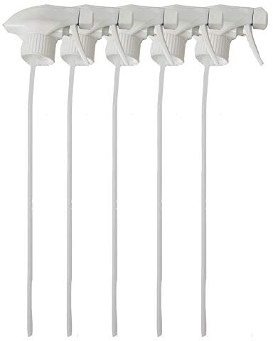 5 Pack - Trigger Spray Heads - Chemical Resistant - On/Off Foamer - White | 5 PACK - Chemical Resistant Trigger Spray Heads in White. ON/OFF Foamer Function. These are super high quality chemically res