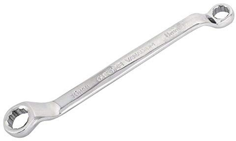 Vogueing Tool Torx Spanner Offset Ring Spanner Metric Double Ring Spanner for Auto Repairing and DIY (13mm x 15mm)